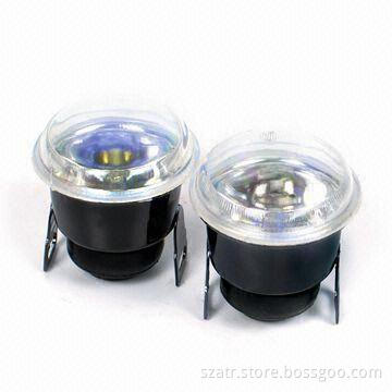 Chrome-plated Fog Lamp with 12V Voltage and 55W Power